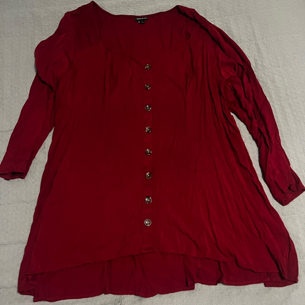 Torrid fit and flare top size 3